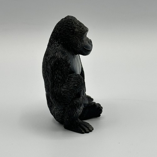 Terra By Battat 3” Sitting Gorilla Animal Figure. FREE SHIPPING! - Picture 4 of 7