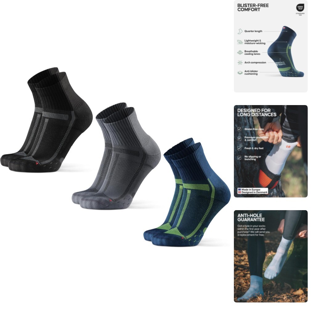 Balega Blister Resist Socks Men DANISH ENDURANCE Running Socks