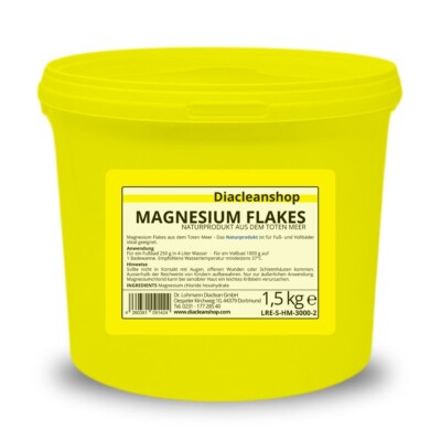 Magnesium Flakes - Naturprodukt aus dem Toten Meer 1,5kg
