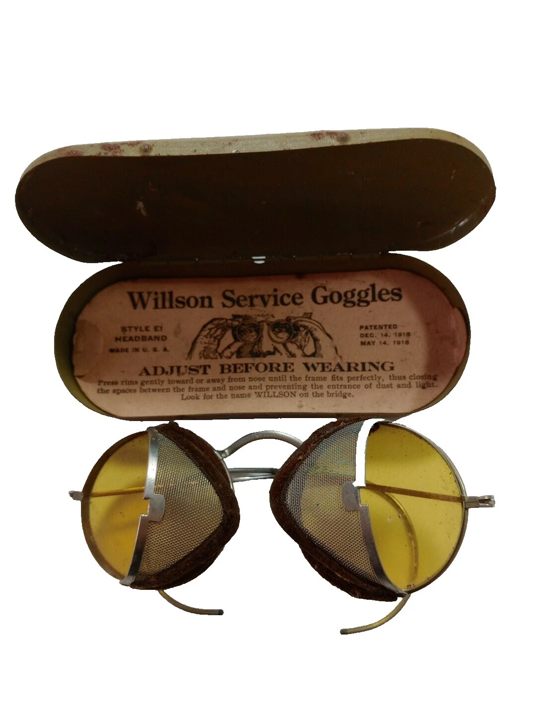 Gafas vintage Redondo Marco de Metal Wilson
