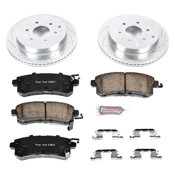 PowerStop K6323 Brake Kit For Nissan Armada 2017-2024 Rear Foto 2 de 4