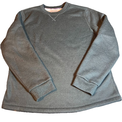 B.C. Clothing Sweater Mens XL Heritage Knitted Sherpa Lining Winter Sweatshirt
