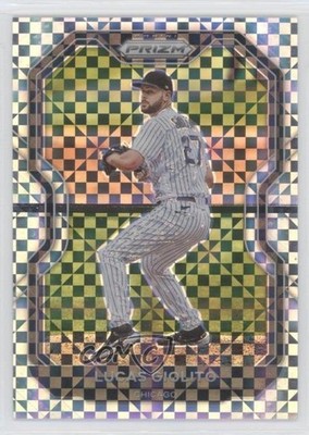 2021 Panini Prizm Tier III Power Plaid Prizm 40/75 Lucas Giolito #216 y0i