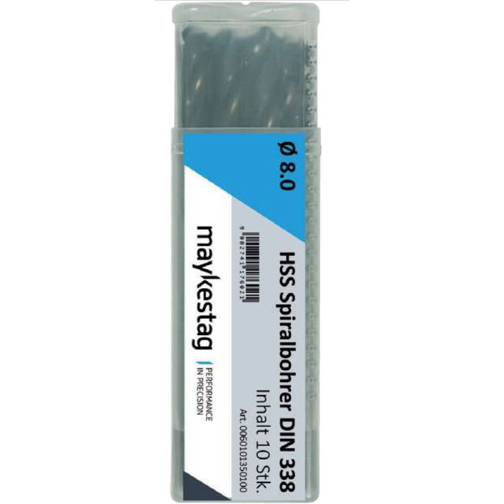 Foret hélicoïdal HSS 0.9 mm Alpen mèche de perçage acier et métal DIN 338 32 mm