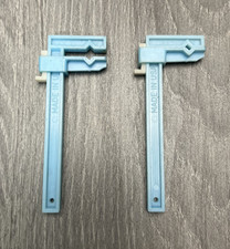 Vintage Small Plastic Caliper Gauge Measuring Tool Lot of 2 Made in USA