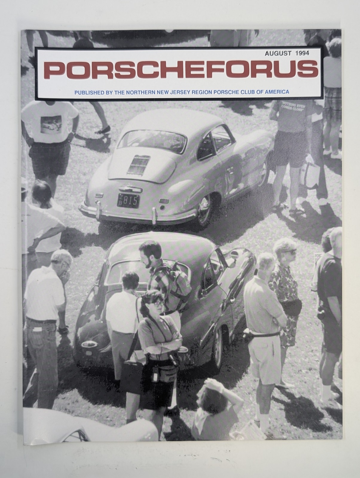 Vintage Porsche Club Magazine Porscheforus August 1994 New Jersey PCA 911 914