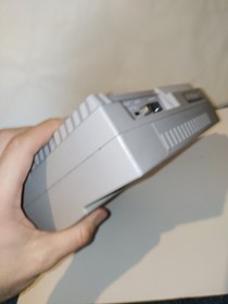 Super Nintendo SNES SNS-001 Console Only Powers On No Video - Very Nice Shell