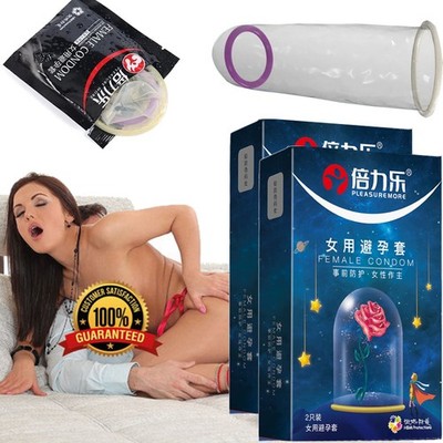 10Pcs Female Women Lubricated Latex Ultra Thin Condoms For Adults Sex Products