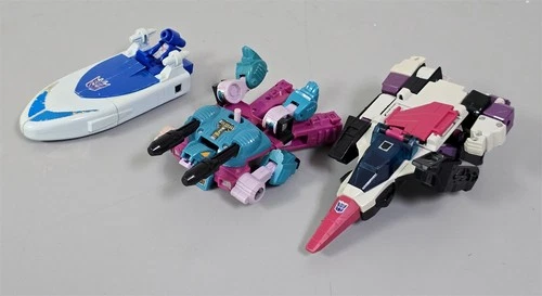 X-74 VINTAGE 1980'S HASBRO TRANSFORMER G1 APEFACE SNAPTRAP & SCOURGE