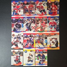 Pro Set NHL 1990 Hockey Card Lot of 15