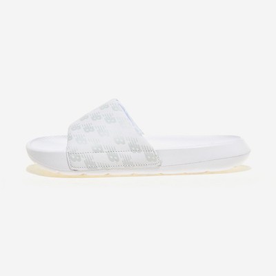 New Balance 6301 Triple White SD6301PTW Unisex Sandals Slides Authentic