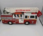 Vintage 1999 Tonka Fire Rescue Truck Ladder Hasbro Lights Sounds TESTED + WORKS