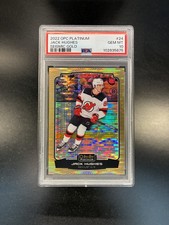 2022-23 O-Pee-Chee Platinum - Jack Hughes #24 Seismic Gold PSA 10 /50