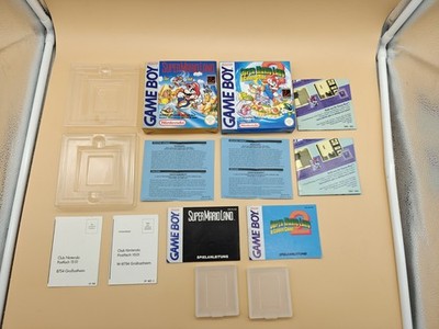 Nintendo Gameboy Super Mario Land 1 2 6 Golden Coins NUR OVP LEERVERPACKUNG  
