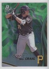 2017 Bowman Platinum Top Prospects Green 41/99 Will Craig #TP-WCR 0c4