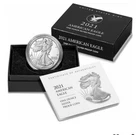 2021-W US Mint 1 oz Proof American Silver Eagle Type 2 w/Box & COA