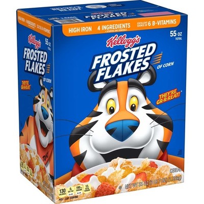 Kellogg's Frosted Flakes Cereal (55 oz) Family Size Great Price