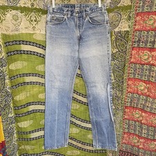 Vintage 70s Levi s 509 Orange Tab Medium Wash Size 33x34
