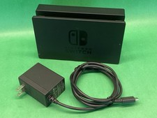 Nintendo Switch Black Dock Charger Station Power Adapter HAC-007 - UNTESTED