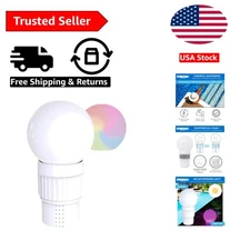 Hydrotools Durable Chlorine Dispenser with Solar-Powered Light Decoration