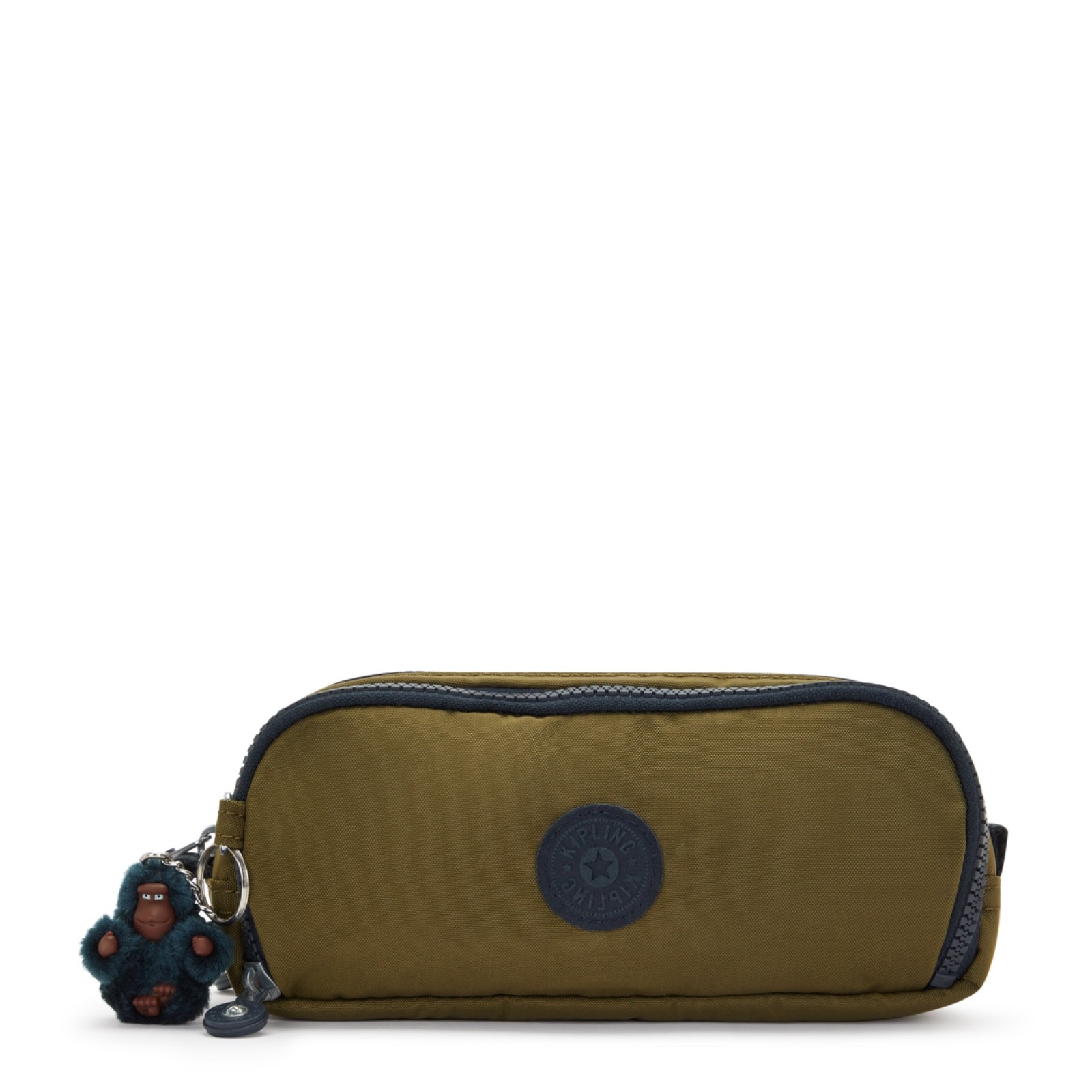 Kipling GITROY Pencil Case in TREASURE GREEN RRP £29