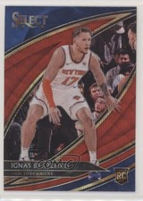 2019-20 Panini Select Courtside Tmall Red Wave Prizm Ignas Brazdeikis #286 7i2
