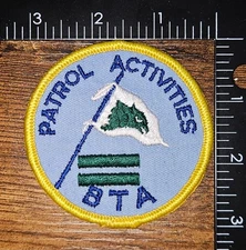 BTA Buckeye Trail Association Ohio Patrol Activities BSA Patch 