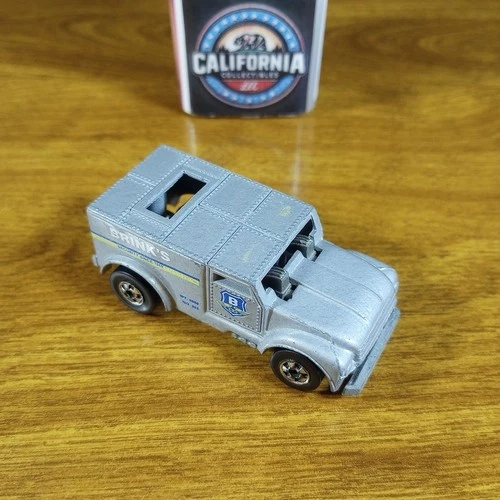 Hot Wheels Vintage Funny Money Gray BW Blackwall Hong Kong HK 1977 Armored Truck