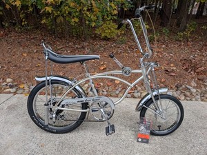 SCHWINN 1971 GREY GHOST KRATE Bicycle 5 speed STINGRAY 20 inch Bike ORIGINAL