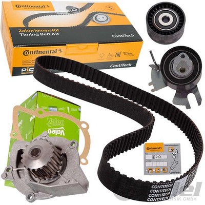CONTI ZAHNRIEMEN-SATZ+WAPU passend für 2.0 HDi CITROEN FIAT FORD PEUGEOT VOLVO