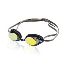 Speedo Vanquisher 2.0 Mirrored Swimming Goggles Gold