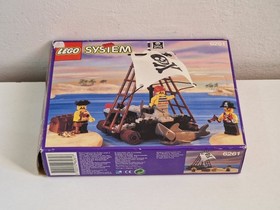 Lego Vintage Set Legoland Pirates 6261 Raft Raiders with box instructions