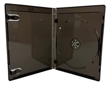 PREMIUM STANDARD Clear Black Blu-Ray Single Cases 12MM Lot