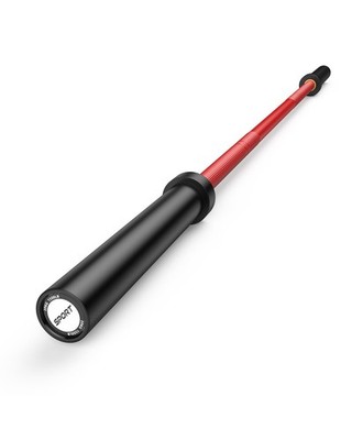 High-Capacity Powerlifting Barbell 7FT 1500LB, Strength Training Bar for Gym