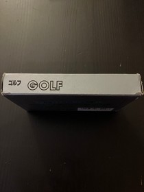 Golf Picture Label Famicom Japan import boxed + manual US Seller Tested/Working