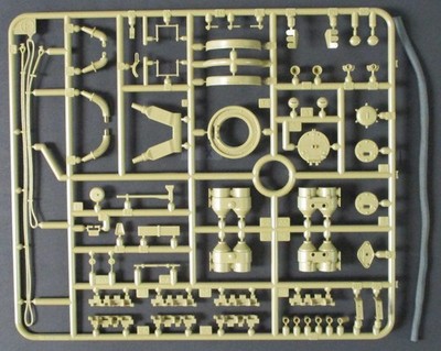 Tamiya 1/35th Scale Tiger I Initial Afrika - Parts Tree F from Kit No. 35227