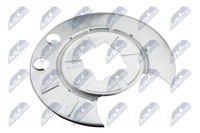 NTY Spritzblech Bremsscheibe HTO-CH-010 FüR Tesla Model 100D AWD 60D 70D 75D 85D