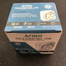 Plug-in segment Timer UK Plug axiom dial set