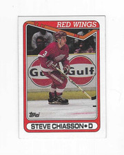 1990-91 TOPPSN STEVE CHIASSON #94 DETROIT RED WINGS
