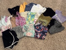 Huge Lot Of Girls Clothes Size 10/12 Old Navy, Art Class, Nike More 21 Pieces