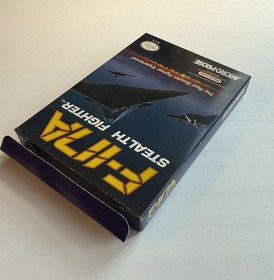 F-117A Stealth Fighter Nintendo NES Micropose Complete, CIB, USA