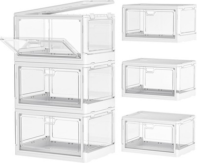 Kmiectse Storage Bins with Lid 3 Pack 23QT
