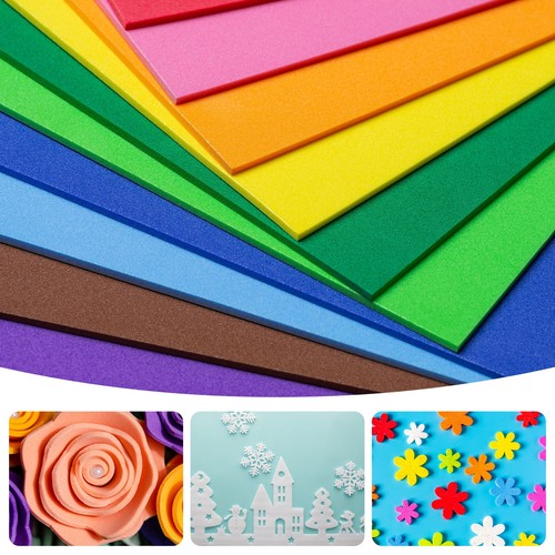 20 Pcs Purple EVA Foam Sheets, 11.8 x 7.87 Foam Sheets for Crafts - Picture 5 of 6