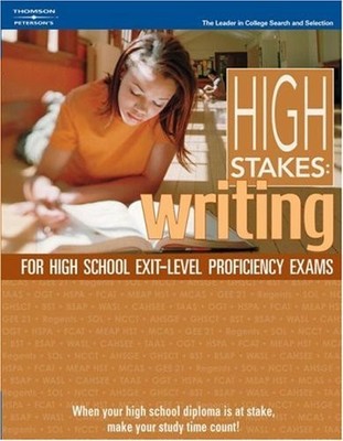 HIGH STAKES: WRITING 1ST ED (HIGH-STAKES TEST) By Arco *Excellent Condition*