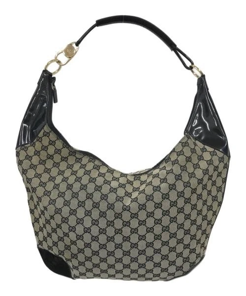Sac à bandoulière GUCCI One gris 001・4156