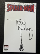 Todd McFarlane Signed & Sketched Spider-Man #1 Marvel Comics Variant