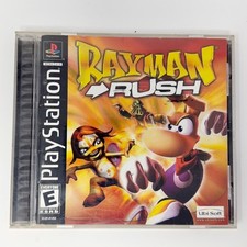 Rayman Rush Sony PlayStation 1 PS1 2002 Racing Game SLUS-01458 Ubi Soft E Rated