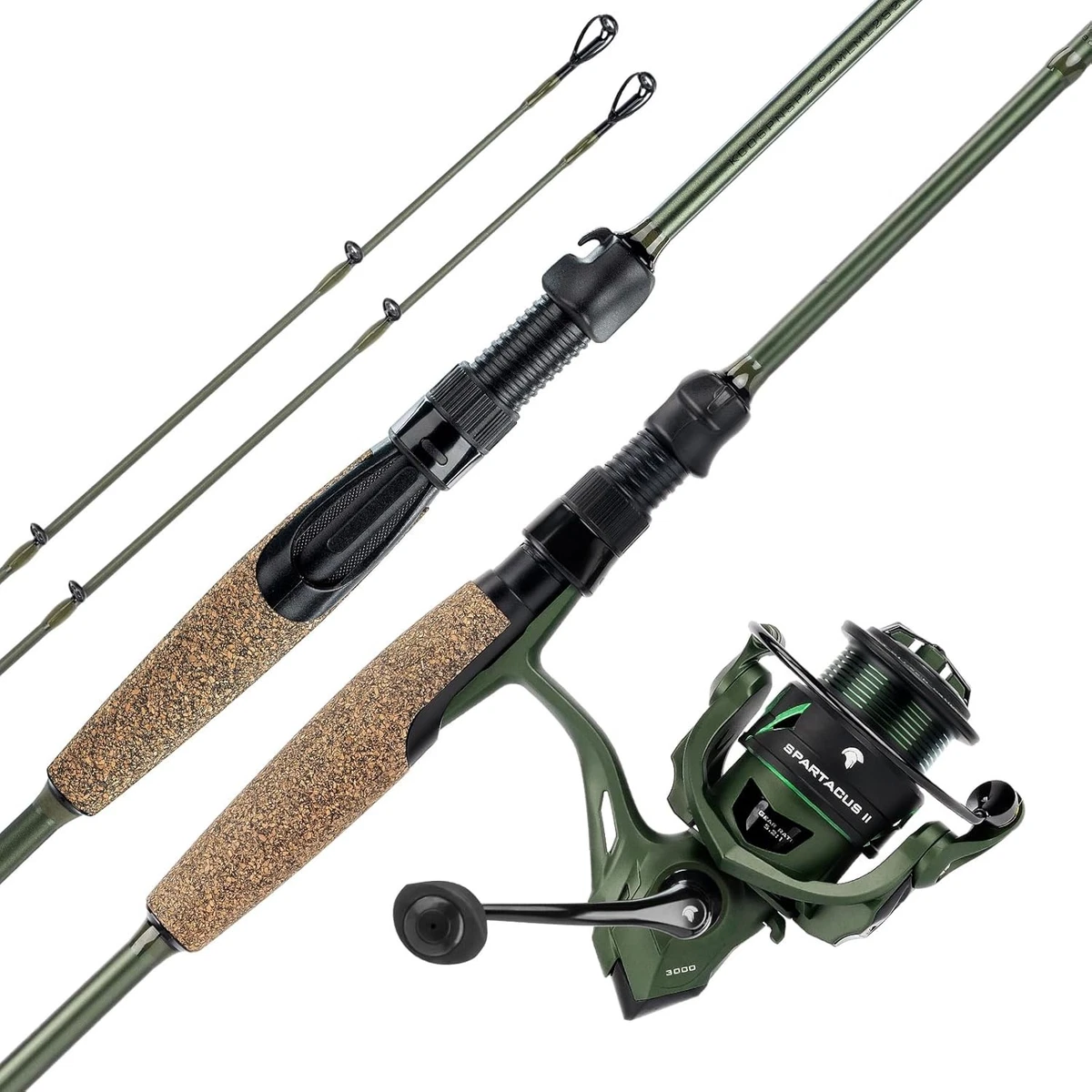 cat buster spinning combo 7ft 20 lb line ebay Zebco Big Reel and Fishing Rod Combo, 7-ft 2-Pc Fishing Pole power and action Black Cat Battle Cat Buster