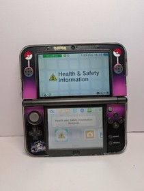 Nintendo New 3DS XL Handheld System Black Tested Working