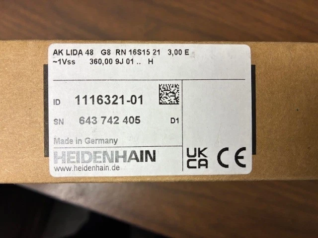 Codificador lineal Heidenhain 1116321-01 AK LIDA 48 Foto 2 de 3